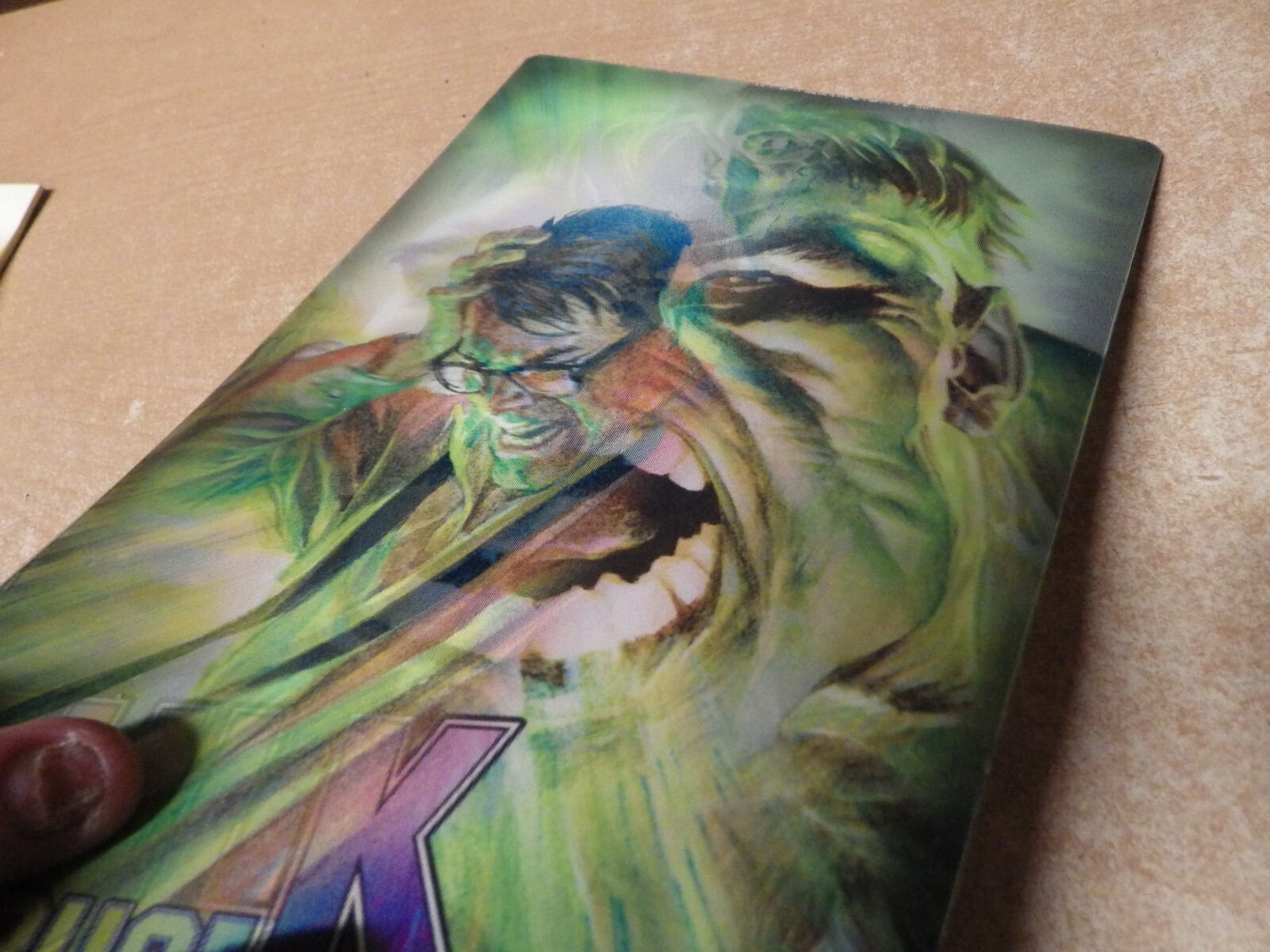 Marvel AVENGERS INCREDIBLE HULK BRUCE BANNER OPEN ROAD BRANDS 3-D SIGN PLASTIC