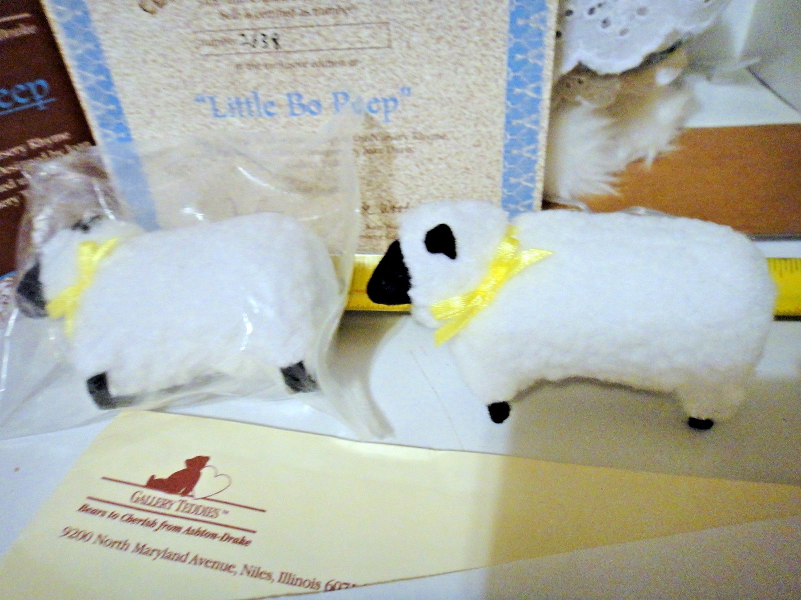 Gallery Teddy Bear Little Bo Peep Bear Ashton Drake Artist Joan Davis 2638