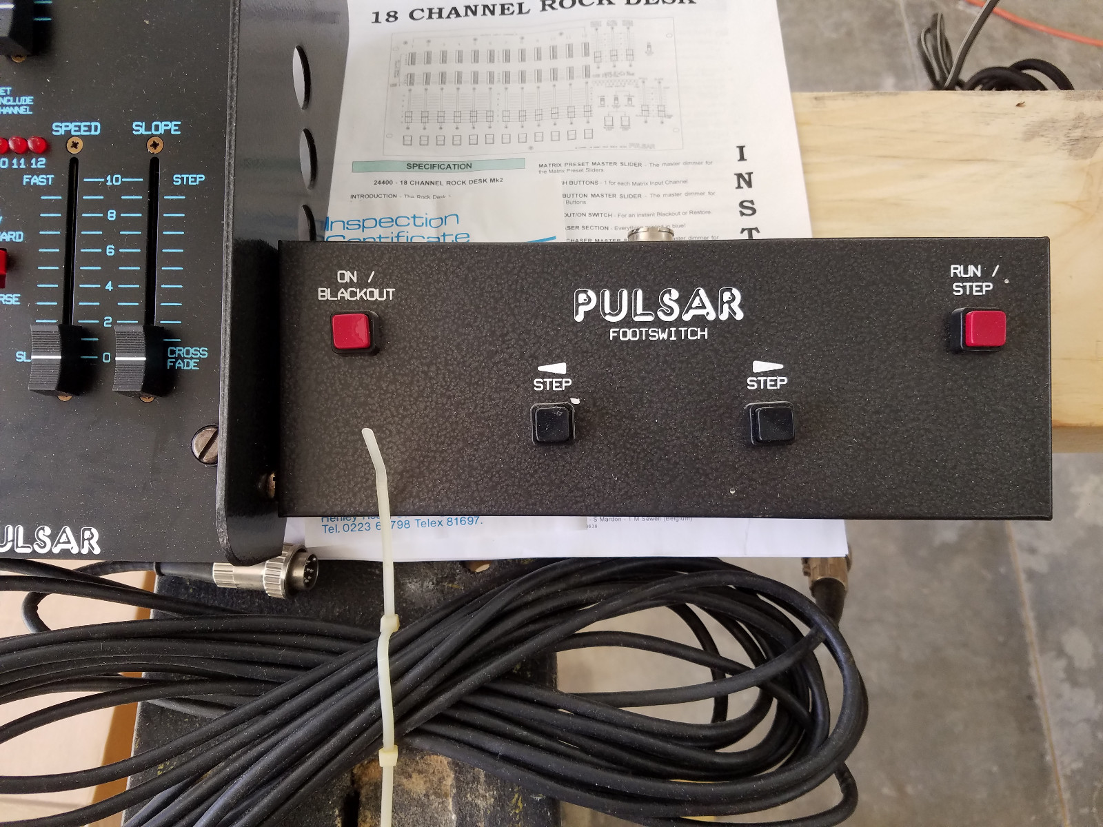 18 Channel Matrix Stage Lighting Controller