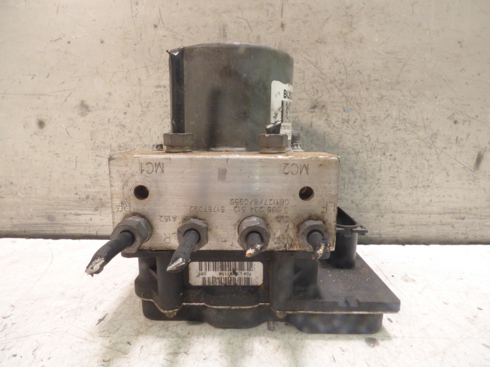 Modulo centralina ABS FIAT GRANDE PUNTO 2006 0265234512 51787052