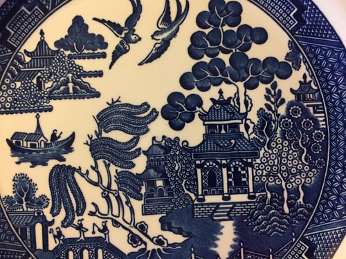 Churchill England Willow Plate 10.25”