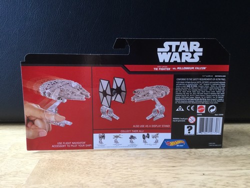 Hot Wheels STAR WARS Tie Fighter vs. Millennium Falcon