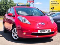 2016 Nissan Leaf Electric 24kWh PCO Eligible Acenta Hatchback 5dr Road Tax 20 UL