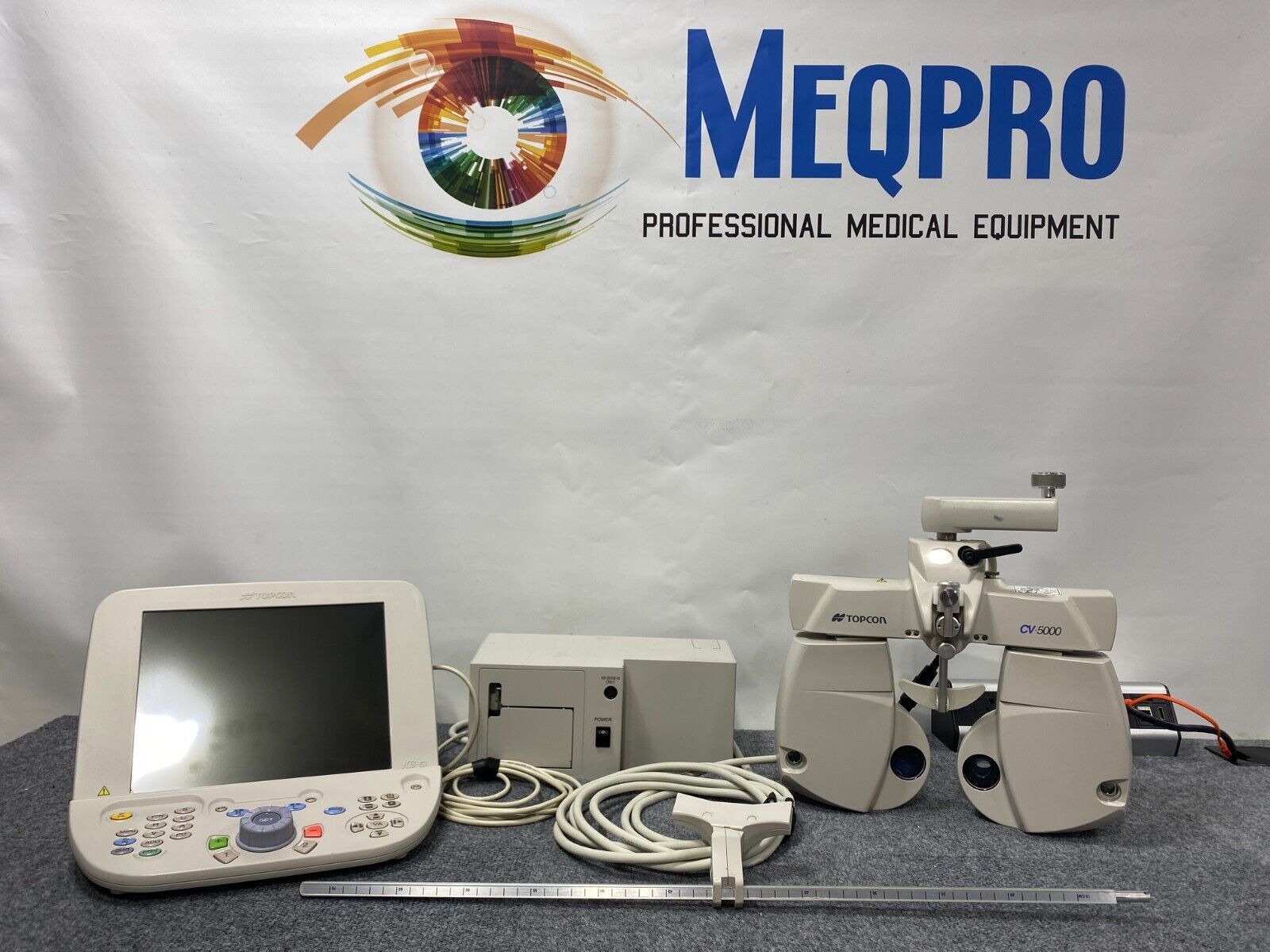 Topcon CV-5000 System Digital Phoroptor w/Controller and Topcon CV-5000 System Digital Phoroptor w/Controller and