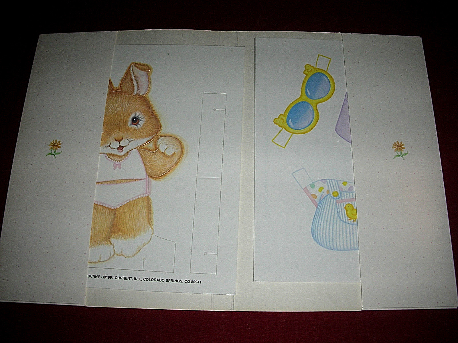 Vintage BEATRICE BUNNY PAPER DOLL SET by Current