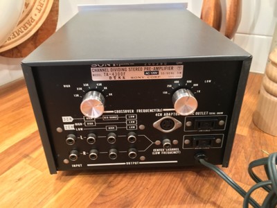 RARE SONY ELECTRONIC CROSSOVER CHANNEL DIVIDING 4300F FET NEAR MINT 120 220 240v