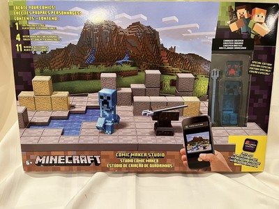 BRAND NEW! Minecraft Comic Maker Studio with Charged Creeper, Special edition 