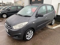2012 Hyundai i10 1.2 Classic 5dr HATCHBACK Petrol Manual