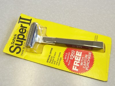 Shick! Injector 2 S-60 シック インジェクターⅡ 金属製ひげ髭剃り 替