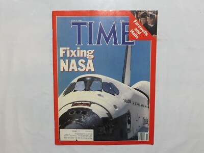 Fixing NASA Time Magazine Farewells Hails Hands Across America June 9 1986 BQ