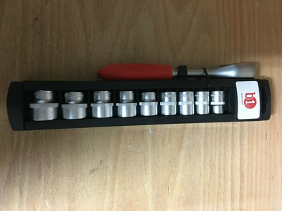 Knarre, Ratsche, Steckschlüssel Satz 3/8" 9 teilig Werkzeug Neu
