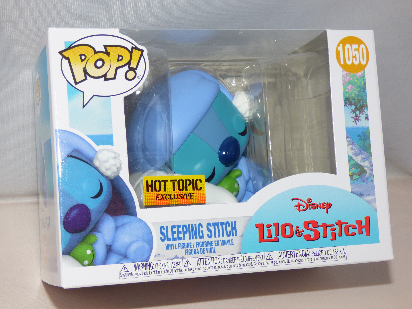 Funko Pop! Vinyl Figure - Disney #1050 - Sleeping Stitch - Hot Topic  Exclusive | eBay