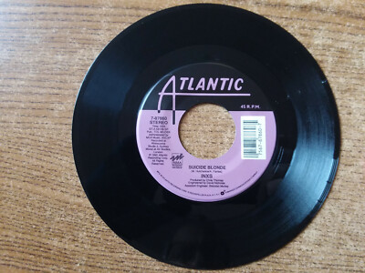 1990 MINT-EXC INXS ?  Suicide Blonde /EVERYBODY WANTS U TONIGHT 87860 45