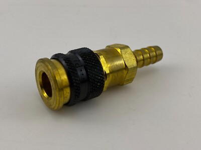 Parker HF-251-6HB 1/4 Inch Push-To-Connect X 3/8 Inch Hose Barb 300 PSI Brass