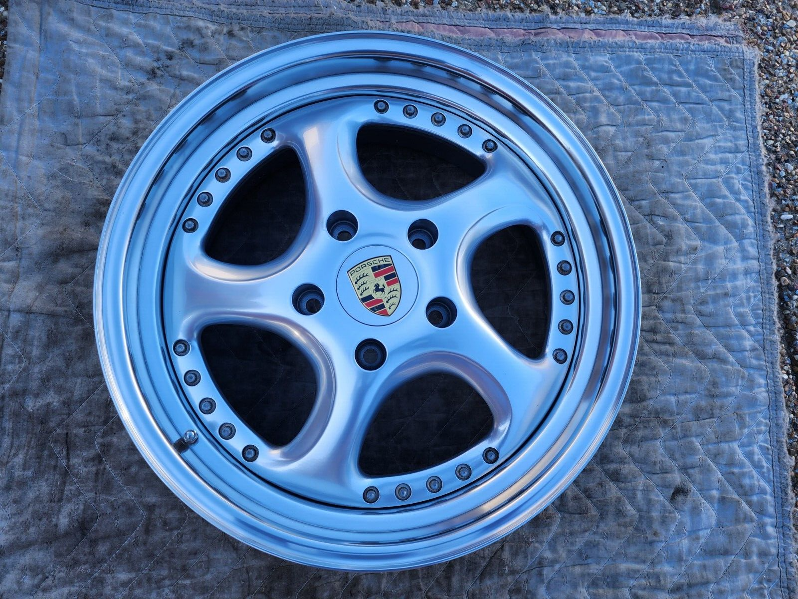 Porsche Artec Turbo-P Authentic 18-inch 3 Piece Single (One) Rear