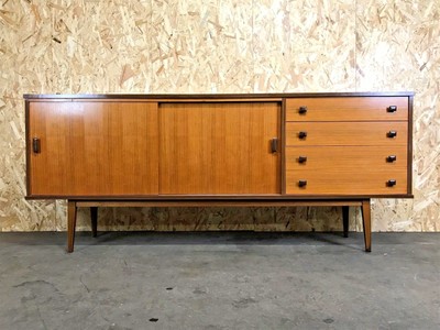 Vintage Sideboard Danisch Design 6070er Credenza Nuss