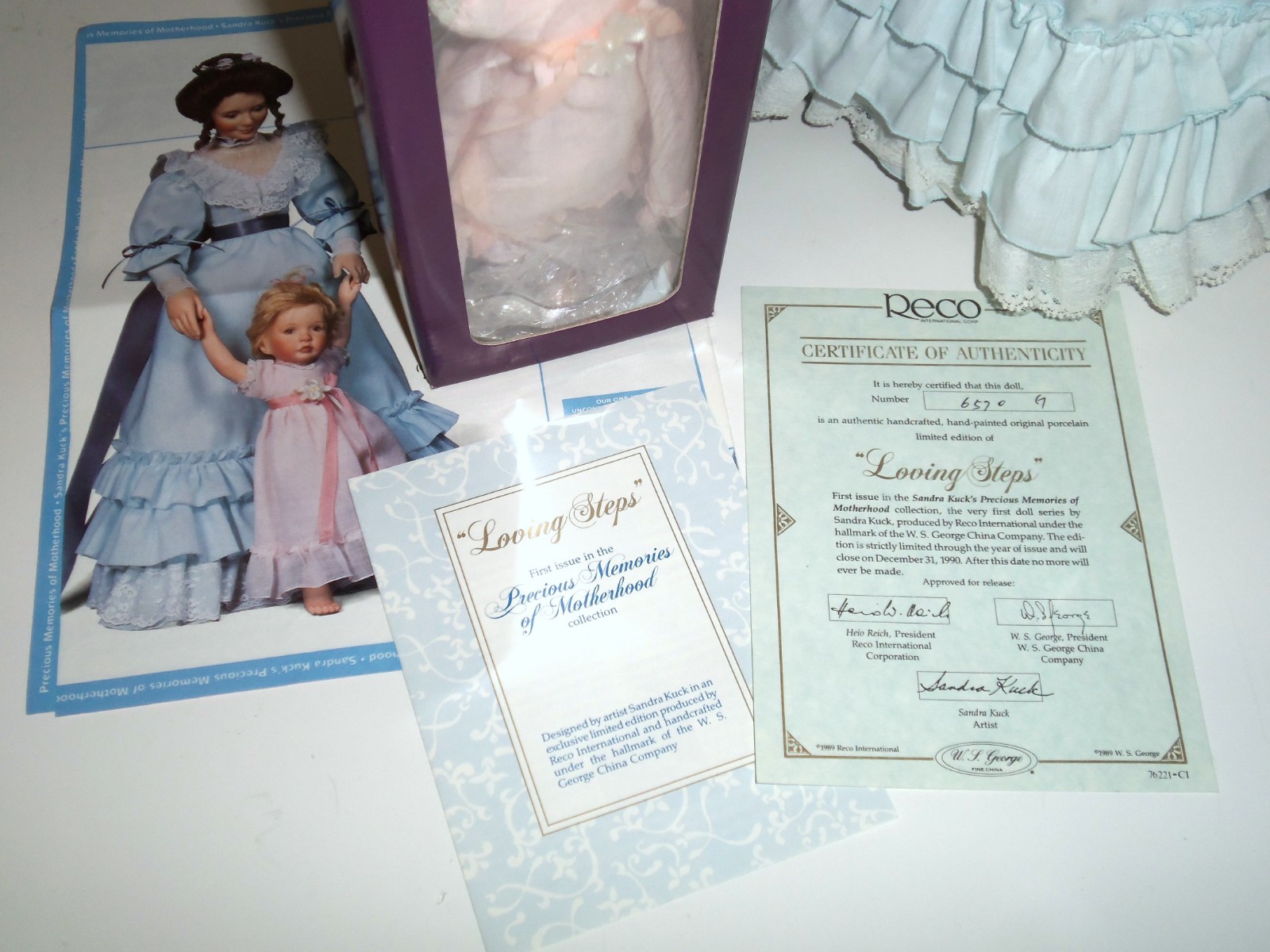 Sandra Kuck Doll LOVING STEPS 