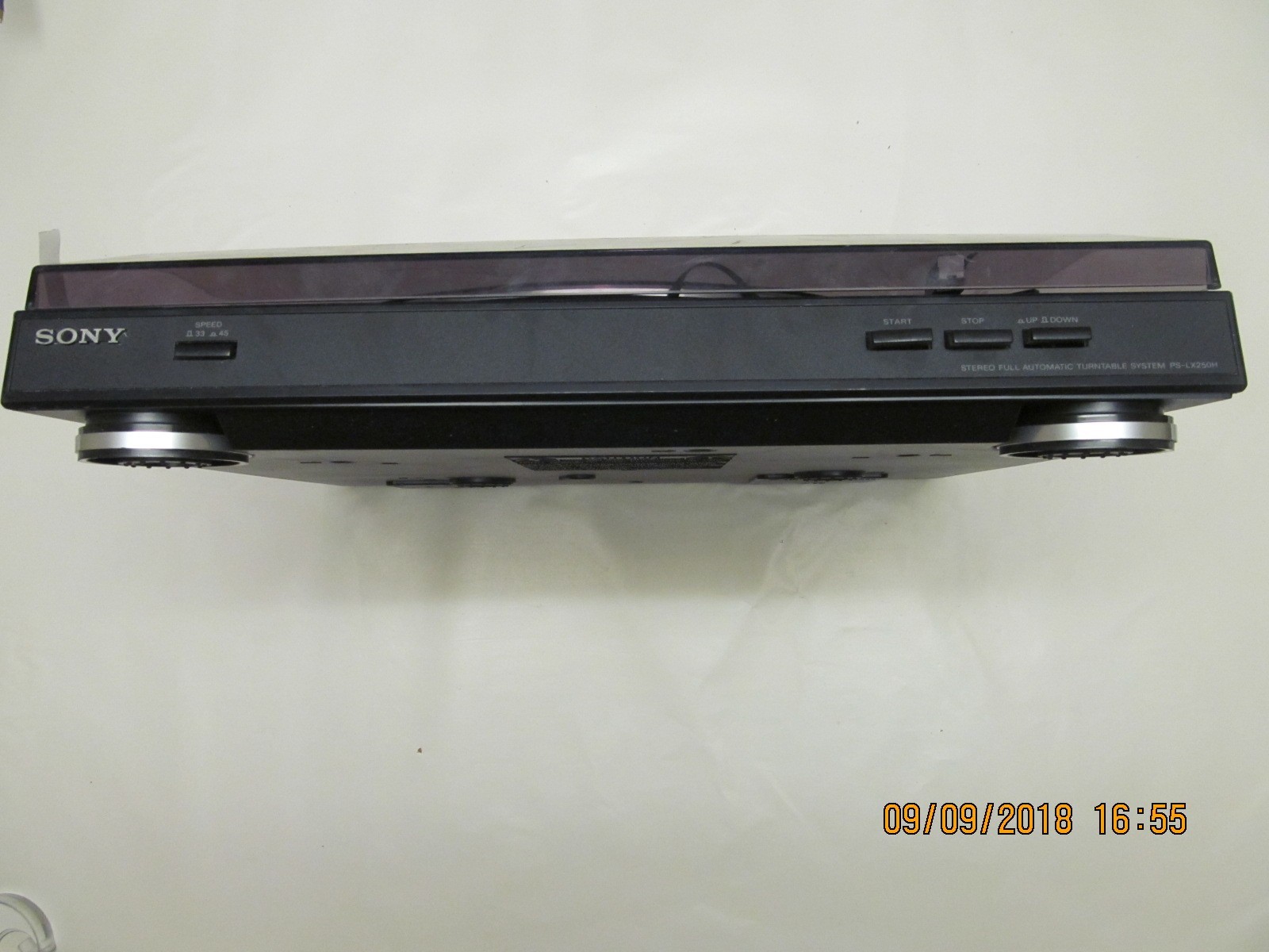 Sony Turntable PS-LX250H, Parts or Repair, Used. AS IS