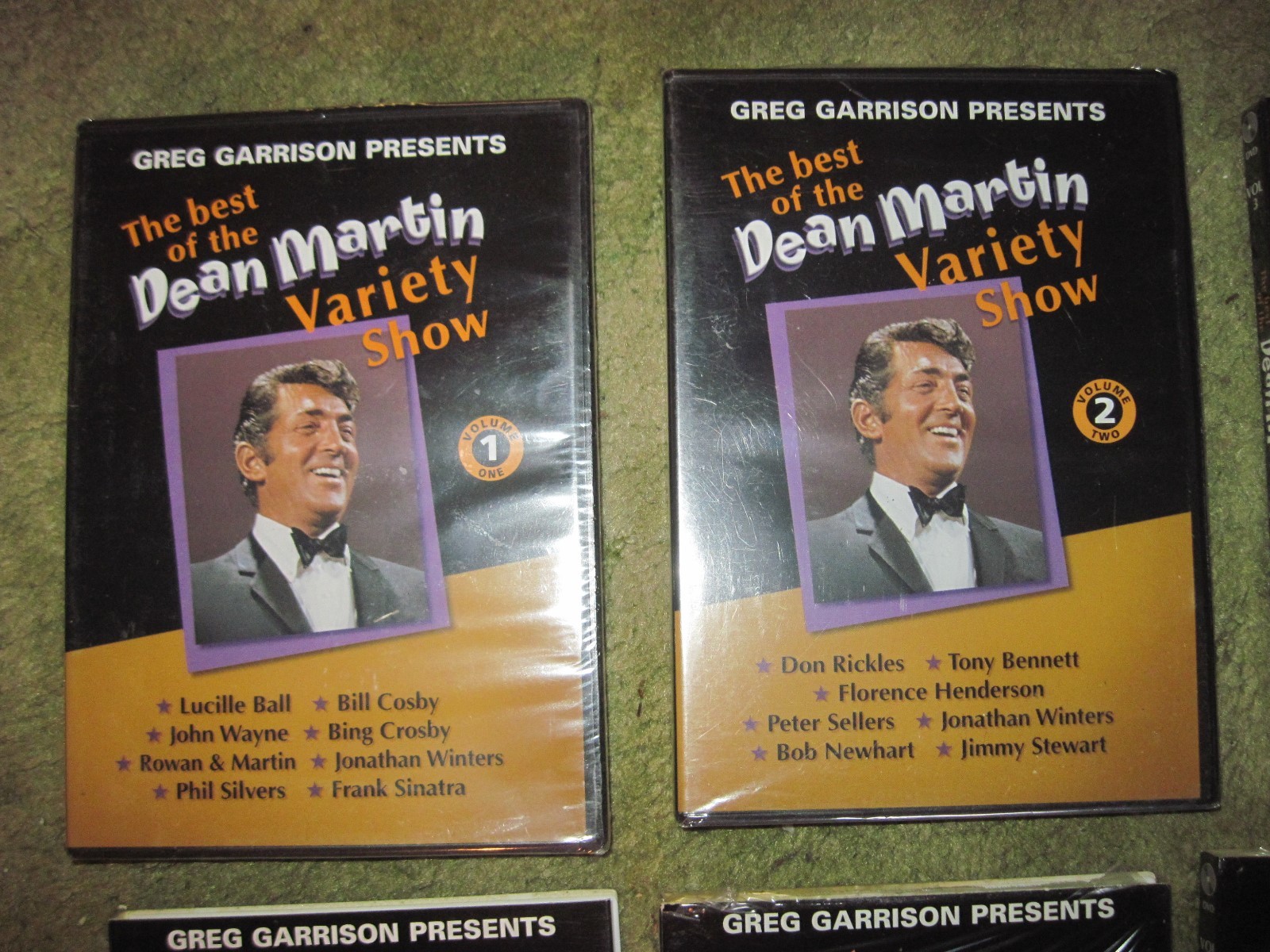BEST OF DEAN MARTIN VARIETY SHOW, 8 DVDs (were part of a series)