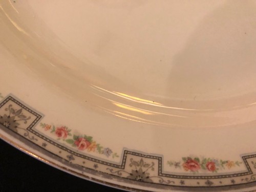 Vintage W. H Grindley Lg Round Serving Platter Pasta Bowl England 13