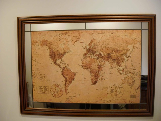 World Map | Art | Gumtree Australia Bowral Area - Exeter 