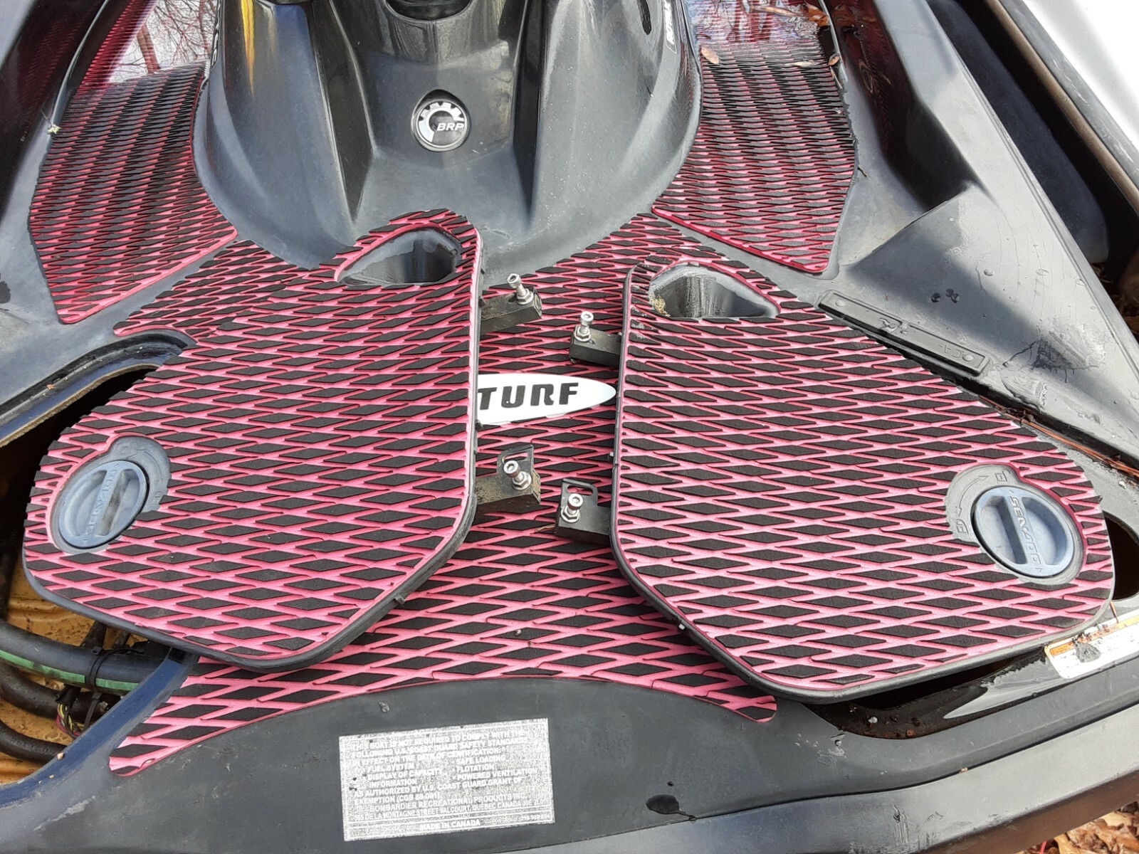 2010 Seadoo RXTX 260 rear hach covers