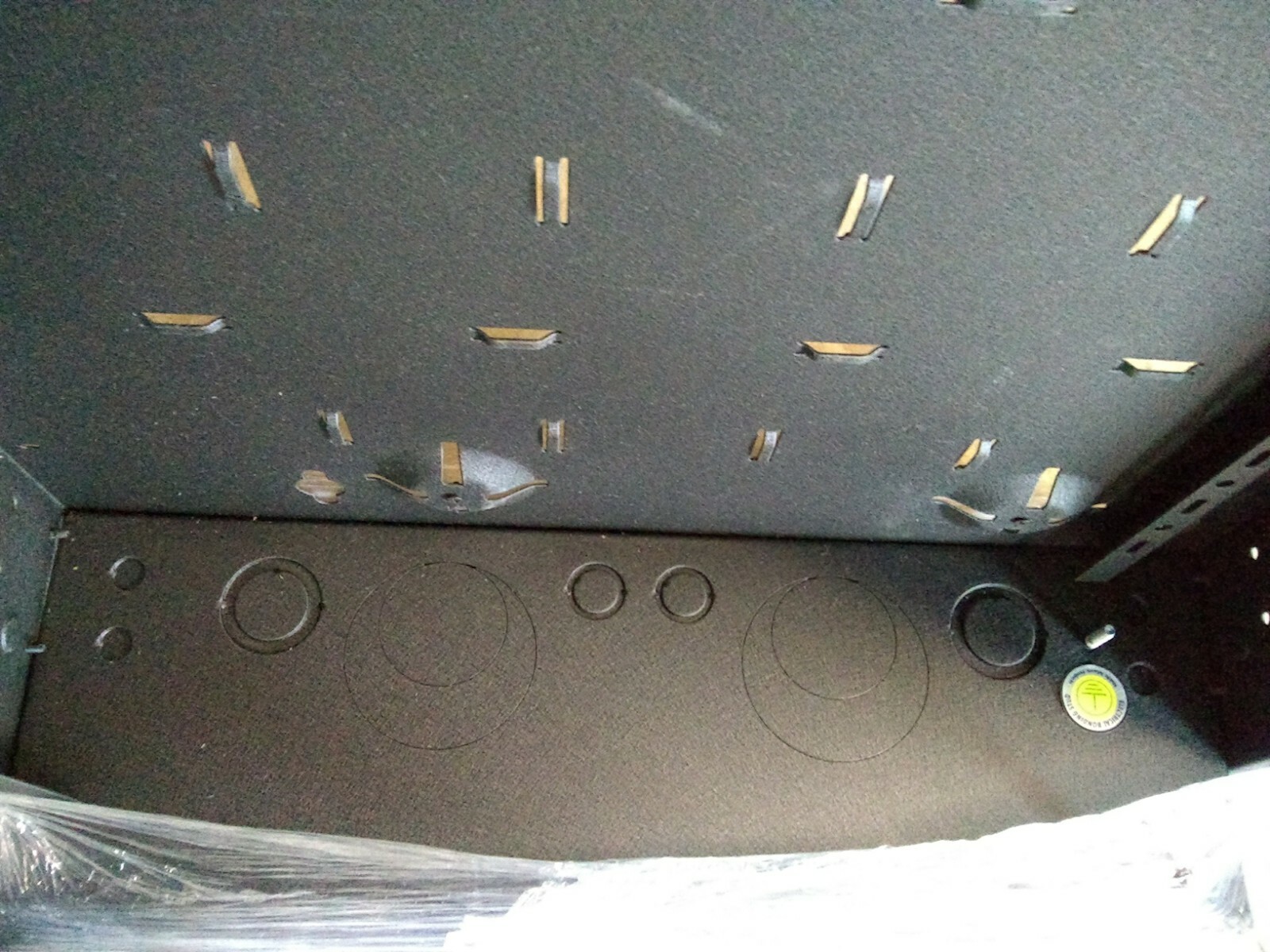 MIDDLE ATLANTIC PRODUCTS DWR- 24-XX BACKPAN ONLY for PIVOTING WALL RACK