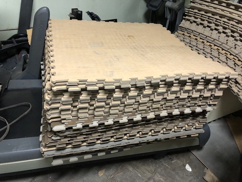 Pavi Gym Rubber Aerobic Flooring - 1650 Sq ft