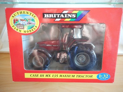 Britains Tractor Case IH MX 135 Maxxum in Red on 1:32 in Box nr: 00227