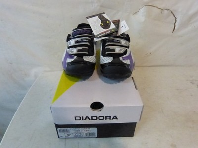 Diadora X Vortex Womens Comp MTB SPD Shoes Size 40 US 8.5 Black/white/violet 240 for sale online | eBay