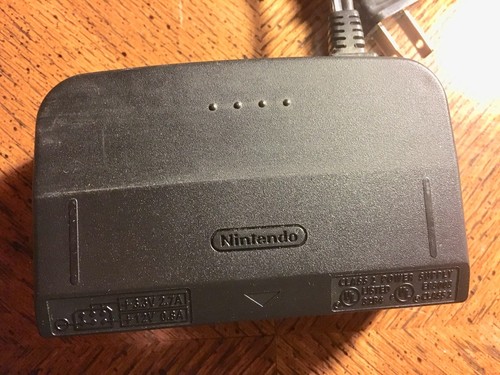 Original Official OEM AUTHENTIC Nintendo 64 Power Cord - NUS-002