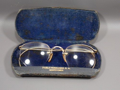 Antique B&L Bausch & Lomb 1/10 12K Gold Filled Eyeglasses 1930s