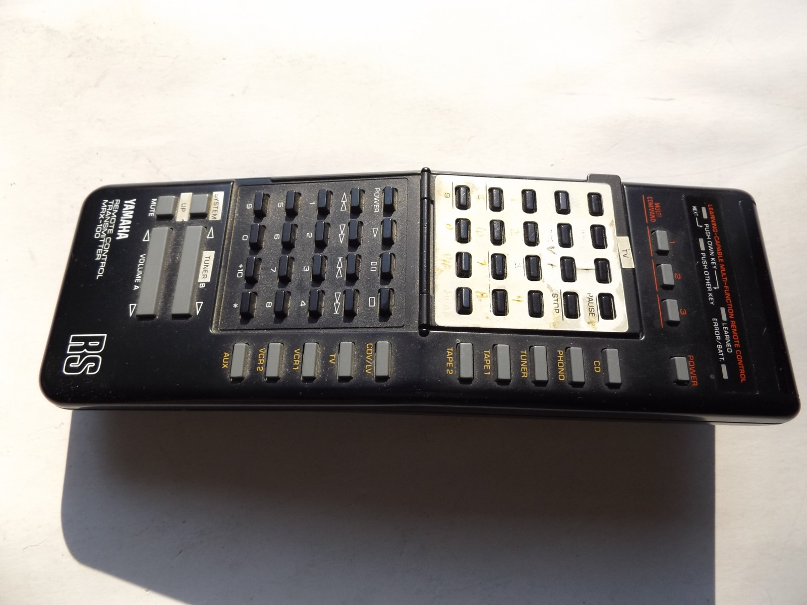 YAMAHA MRX-100 LEARNING REMOTE CONTROL GOOD USED