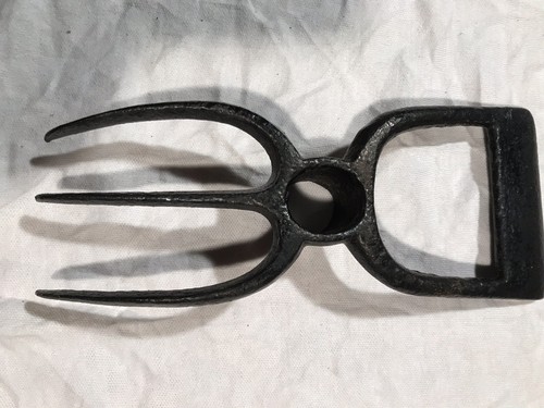 Vintage Small Garden Hoe And Rake Combo