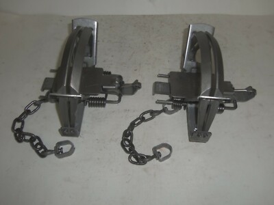 2 Duke 650 Pro Series Offset Coil Spring Trap Coyote Bobcat Raccoon Fox 4 Coil
