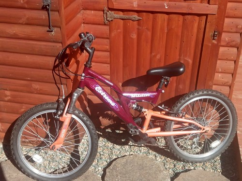 muddyfox diva 18 inch bike