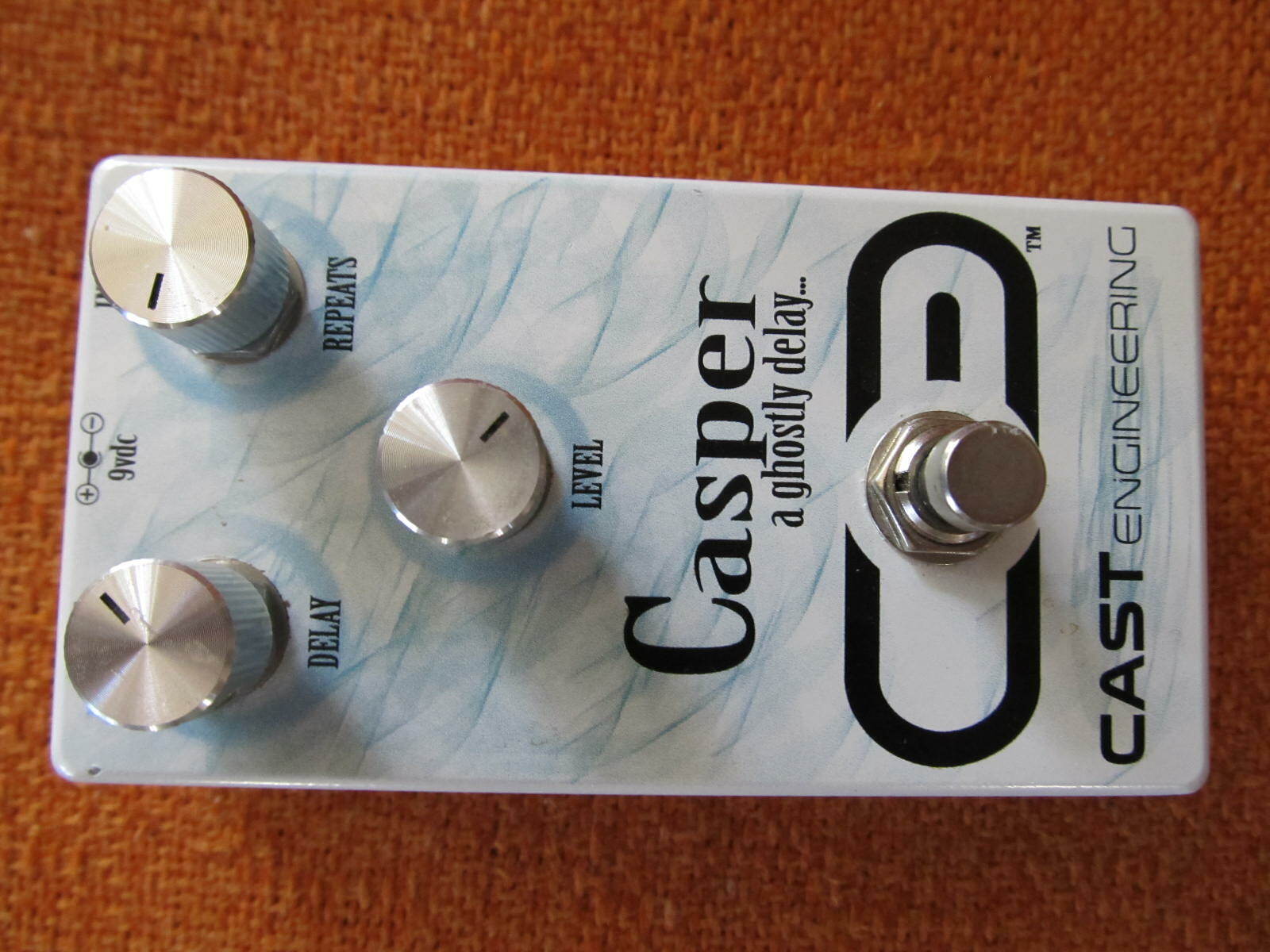 ギター CAST ENGINEERING Casper a ghostly delay Cast Engineering Casper a Ghostly Delay Guitar Effects Pedal
