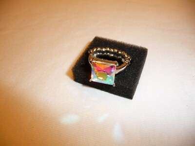 Paparazzi Ready for My Coronation OIL SPIL  IRIDESCENT Ring FF Exclusive 