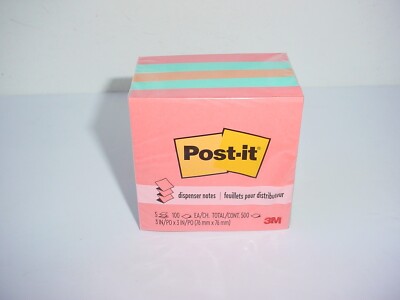 Post-it Pop-up Notes 3x3 in 5 Pads America's #1 Favorite Sticky Notes 500 ct