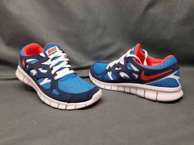 Nike Men S Free Run 2 Running Sneakers Mesh Photo Blue Orange Navy Size 11 New のebay公認海外通販 セカイモン