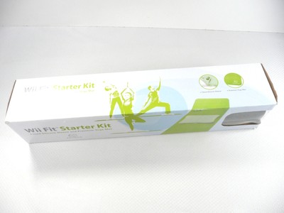 Wii Fit Starter Kit Fitted Silicone Sleeve and Premium Yoga Mat Black