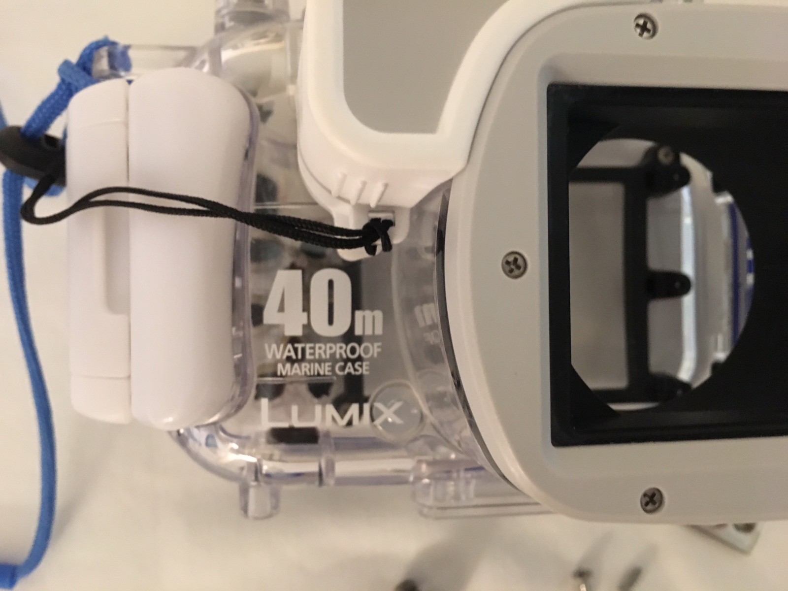 Panasonic DMW-MCTZ10 40m Marine Case Underwater Housing Camera Lumix TZ8, TZ10