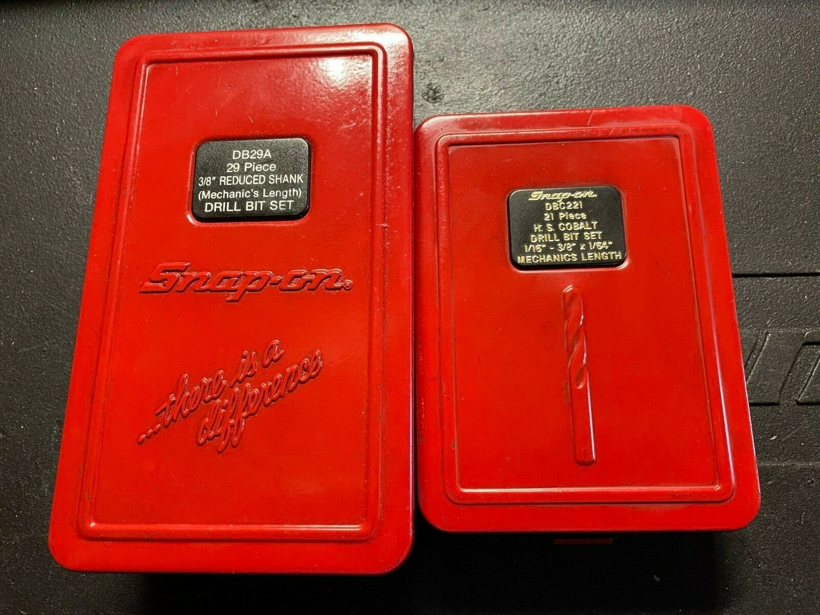 Snapon 29pc Drill Bit Index Case Dbc221, Db29a (case Only) Used for