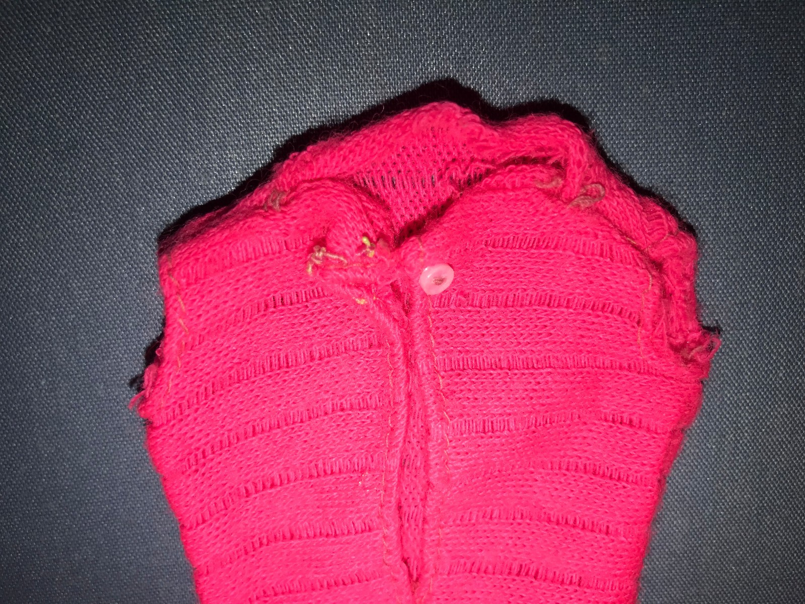 1968 Talking Barbie Original Outfit #1115 Knit Pink Yellow Swimsuit  Shirt TAG