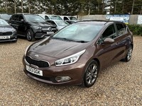 2013 Kia Ceed 1.6 GDi EcoDynamics 4 Euro 5 (s/s) 5dr HATCHBACK Petrol Manual