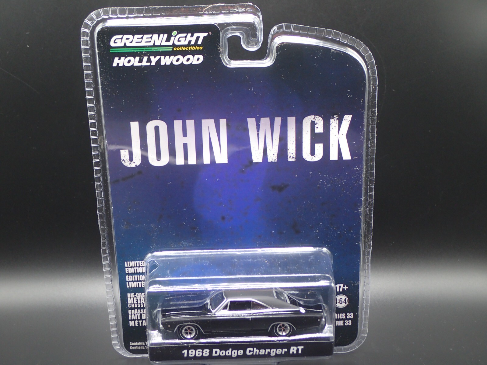 2025 GREENLIGHT COLLECTIBLES 1968 DODGE CHARGER RT JOHN WICK