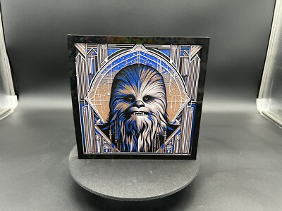 Chewbacca Art Deco 3D Printed Picture Star Wars Themed