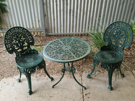 cast iron table and chairs | Garden | Gumtree Australia Free Local