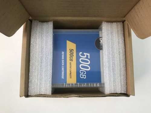 Dell RD1000 500GB Removable Disk Cartridge(RDX) Part#341-7183 New/Factory Sealed