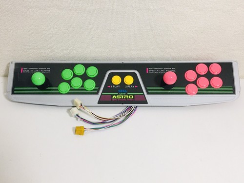NEW Genuine Stainless Control Panel SEGA AstroCity Arcade NEW Genuine Stainless Control Panel SEGA AstroCity Arcade